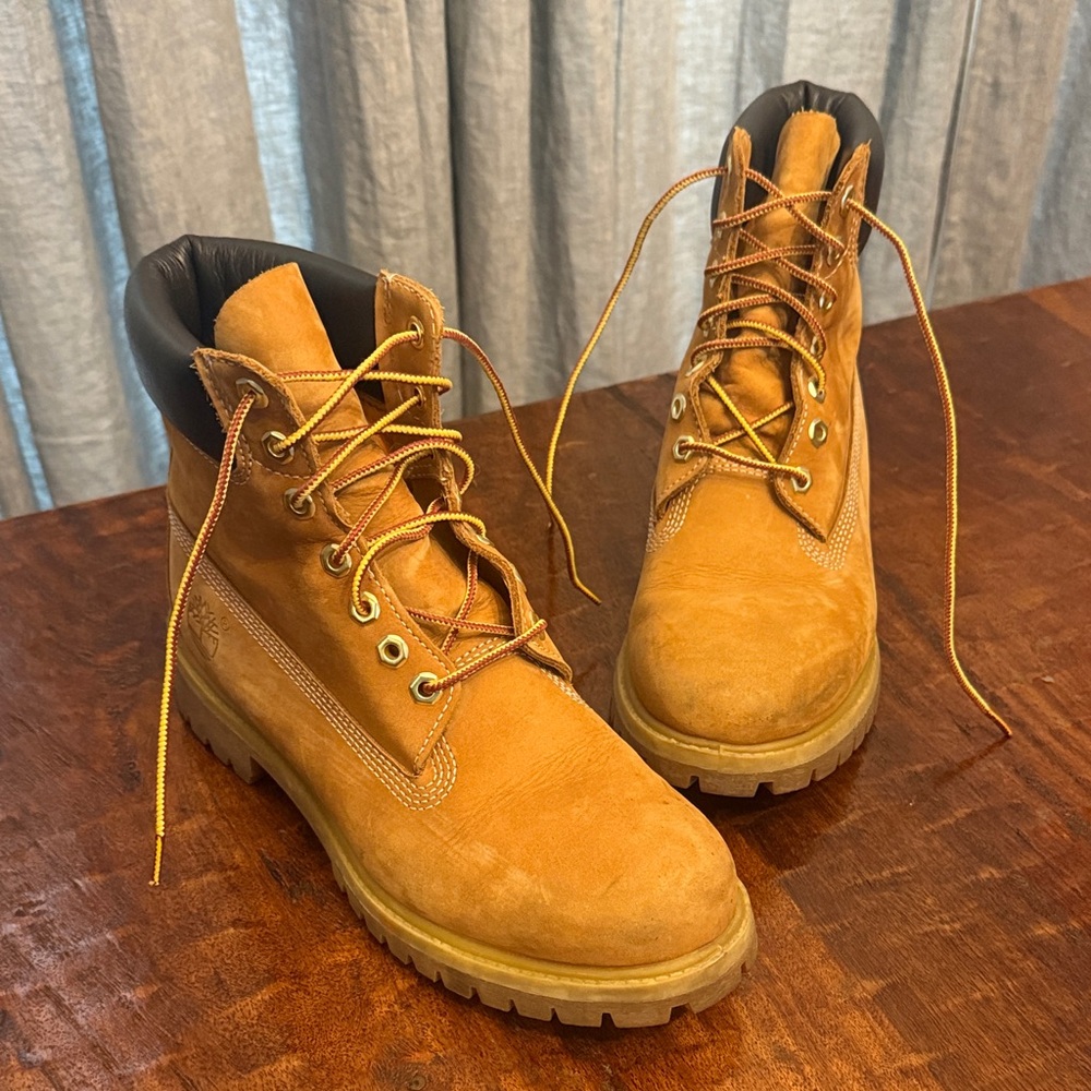Timberland Men's Tan Leather Boots